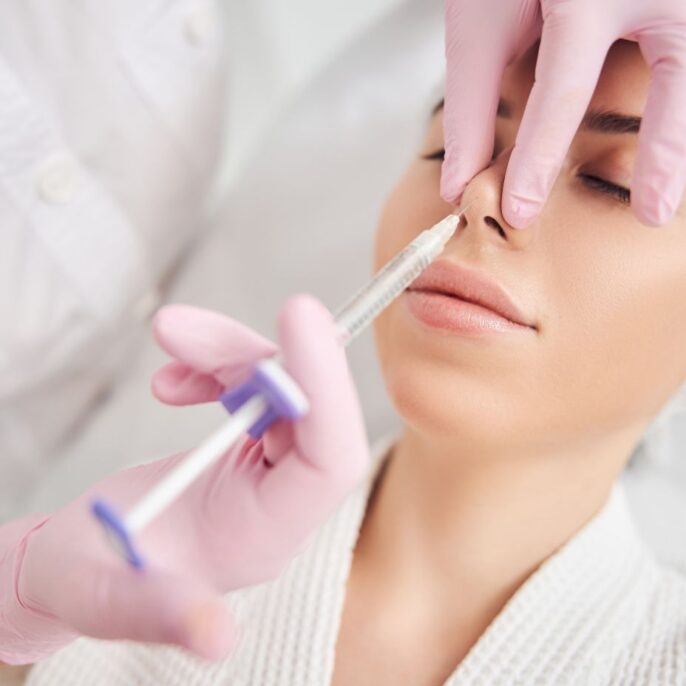 Non-surgical rhinomodelling for facial harmonisation
